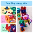 thumbnail image 5 of PicassoTiles Marble Run Magnetic Tiles for Kids – 100PCS STEM Educational Construction Building Blocks Race Track Creative Learning Toy Set, 5 of 14