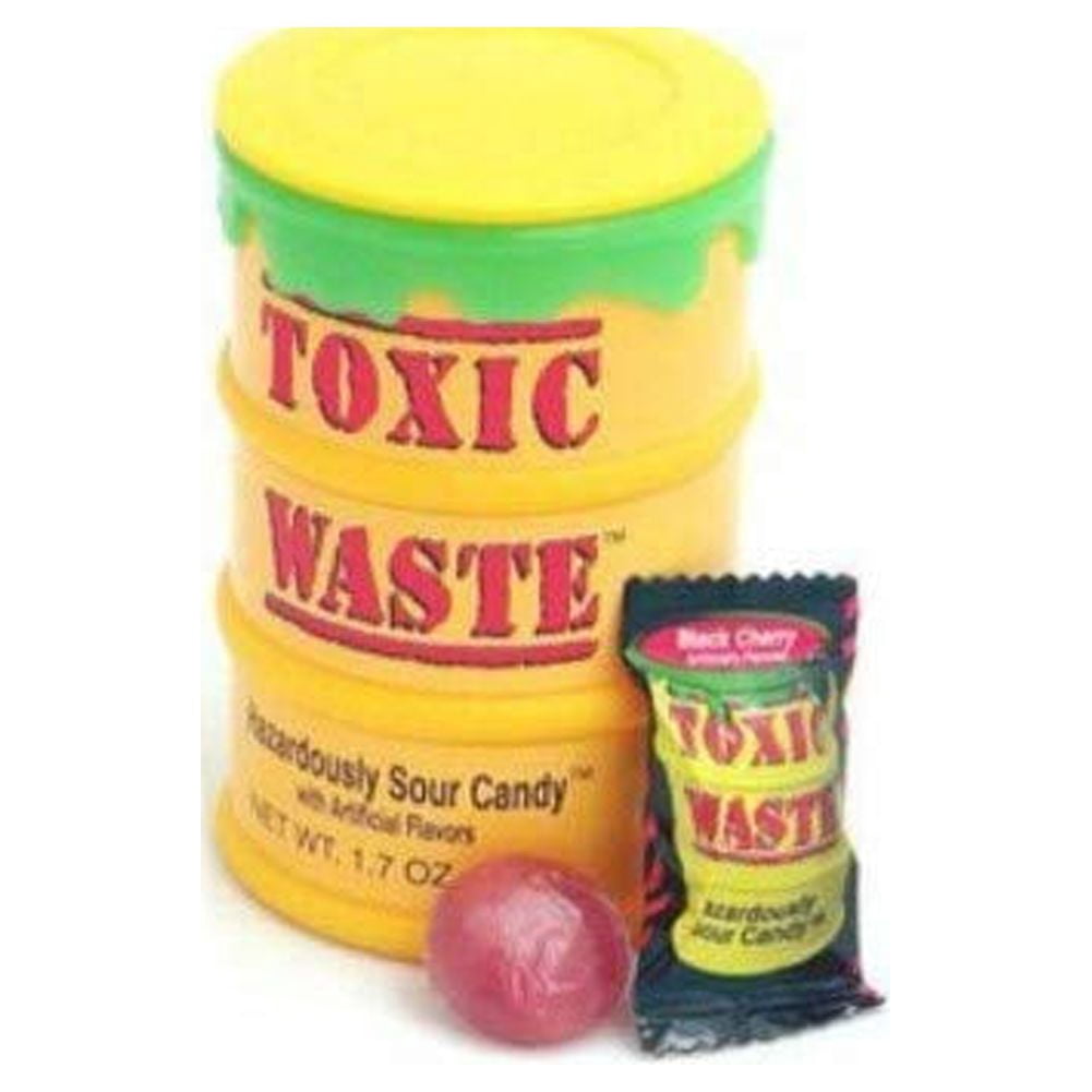 Toxic Waste Drums Sour Candy 12 Pack
