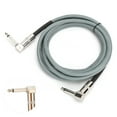 thumbnail image 4 of Guitar Cable 9.8FT, 6.35MM 1/4 Inch Audio Connection Wire, 6.35MM Male Jack Stereo Audio Balanced Line, for Electric Guitar Bass Mixer Microphone Stage, 4 of 7
