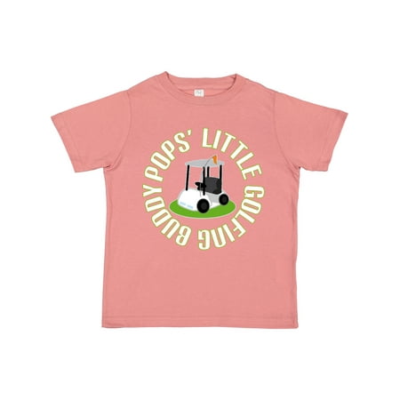 

Inktastic Pops Little Golfing Buddy Gift Toddler Boy Girl T-Shirt