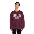 thumbnail image 4 of English Bulldog Dog Mom Mama Mother's Day Sweatshirt Gifts Crew Neck Shirt, 4 of 7
