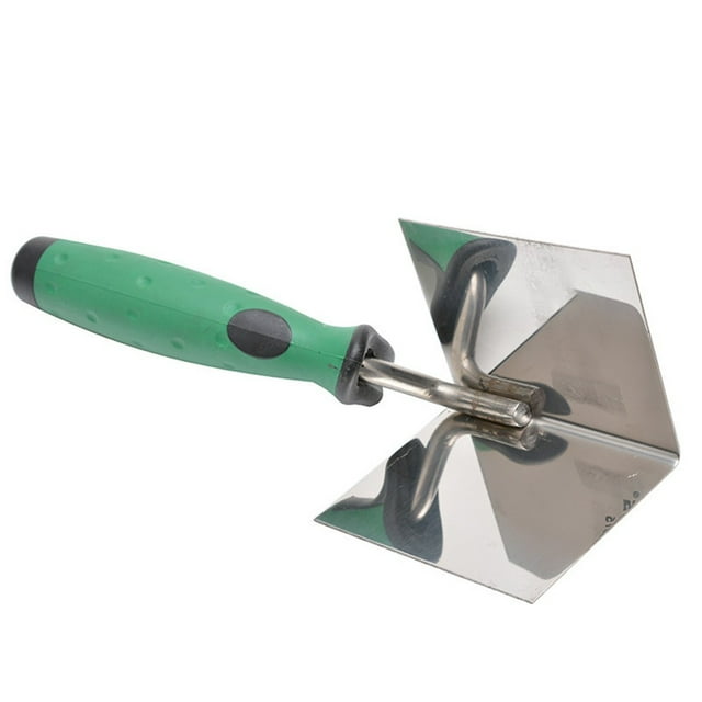 BTOER Drywall Corner Tool Outer Internal Drywall Corner Trowel Stainless Steel Plastering Finishing Tool For Gyprock Plasterboard