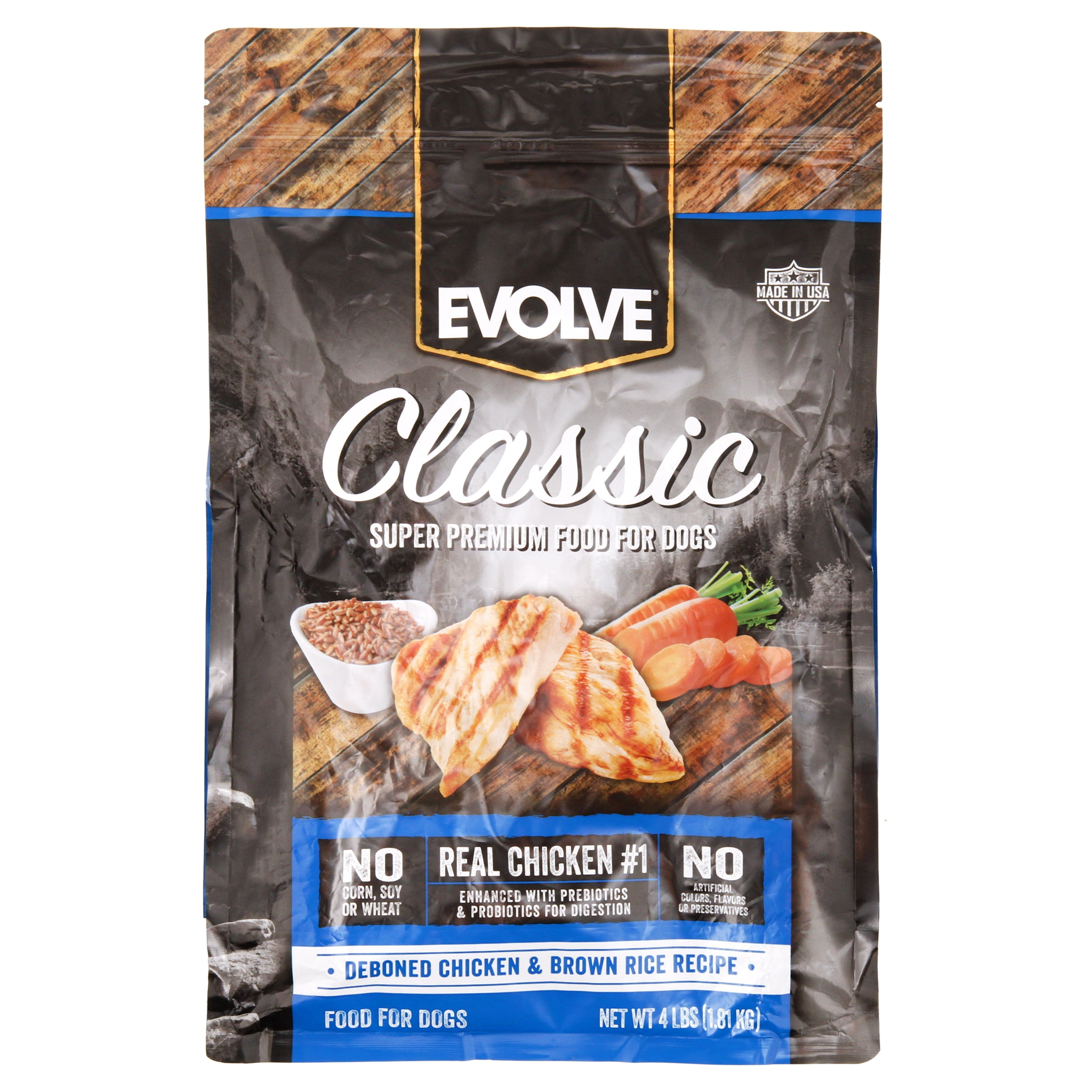 evolve dog food walmart