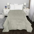 thumbnail image 3 of Jacquard Velvet Touch Blanket, Green 66" x 96", 3 of 5