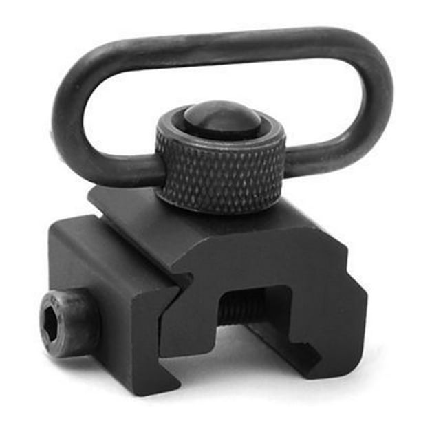 Push Button QD quick release 1.25" sling swivel mount Set for Picatinny