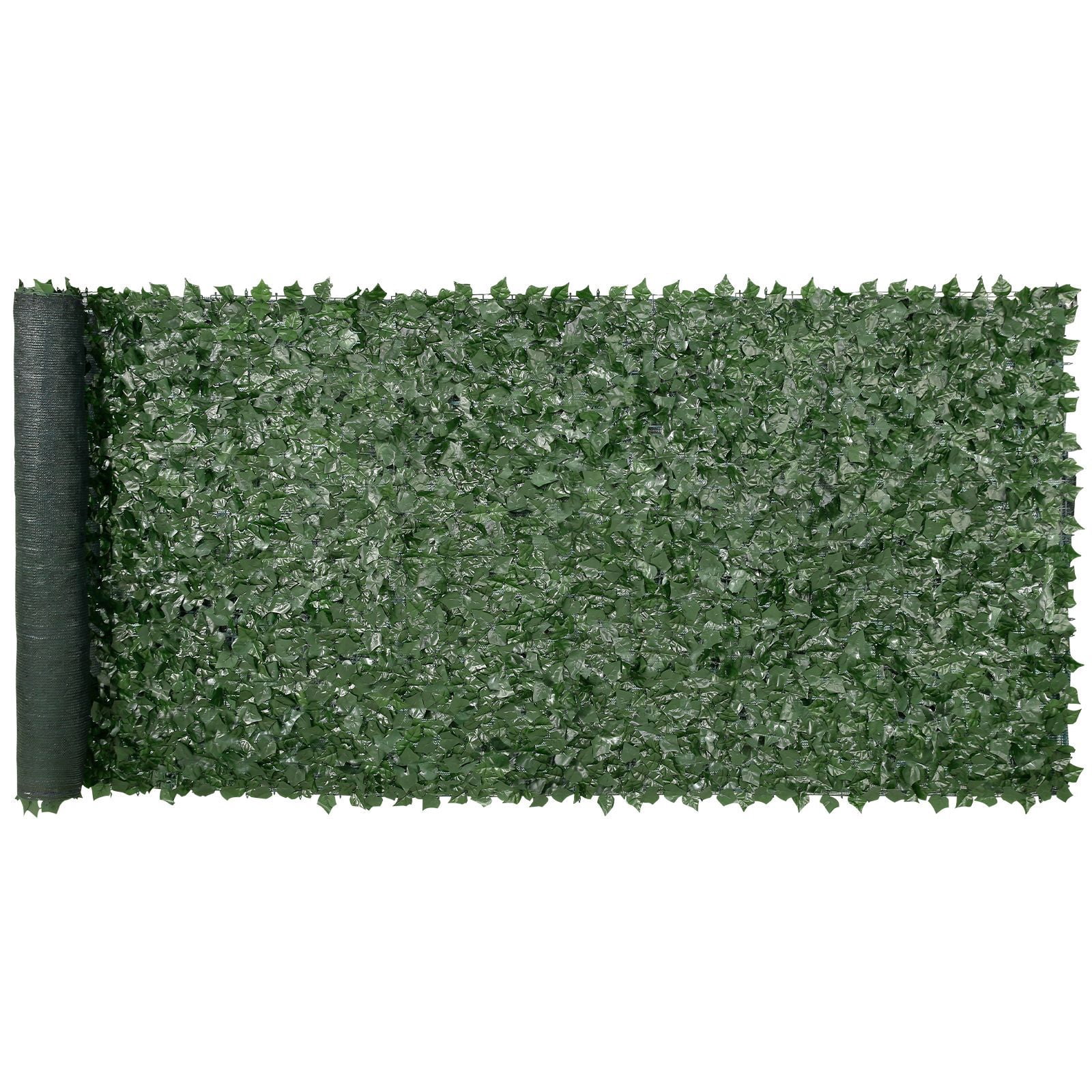 Artificial Ivy Privacy Fence 59" x 158", Fade-Resistant Silk Leaves, Dense Screening, UV Protected, for Garden Balcony Patio