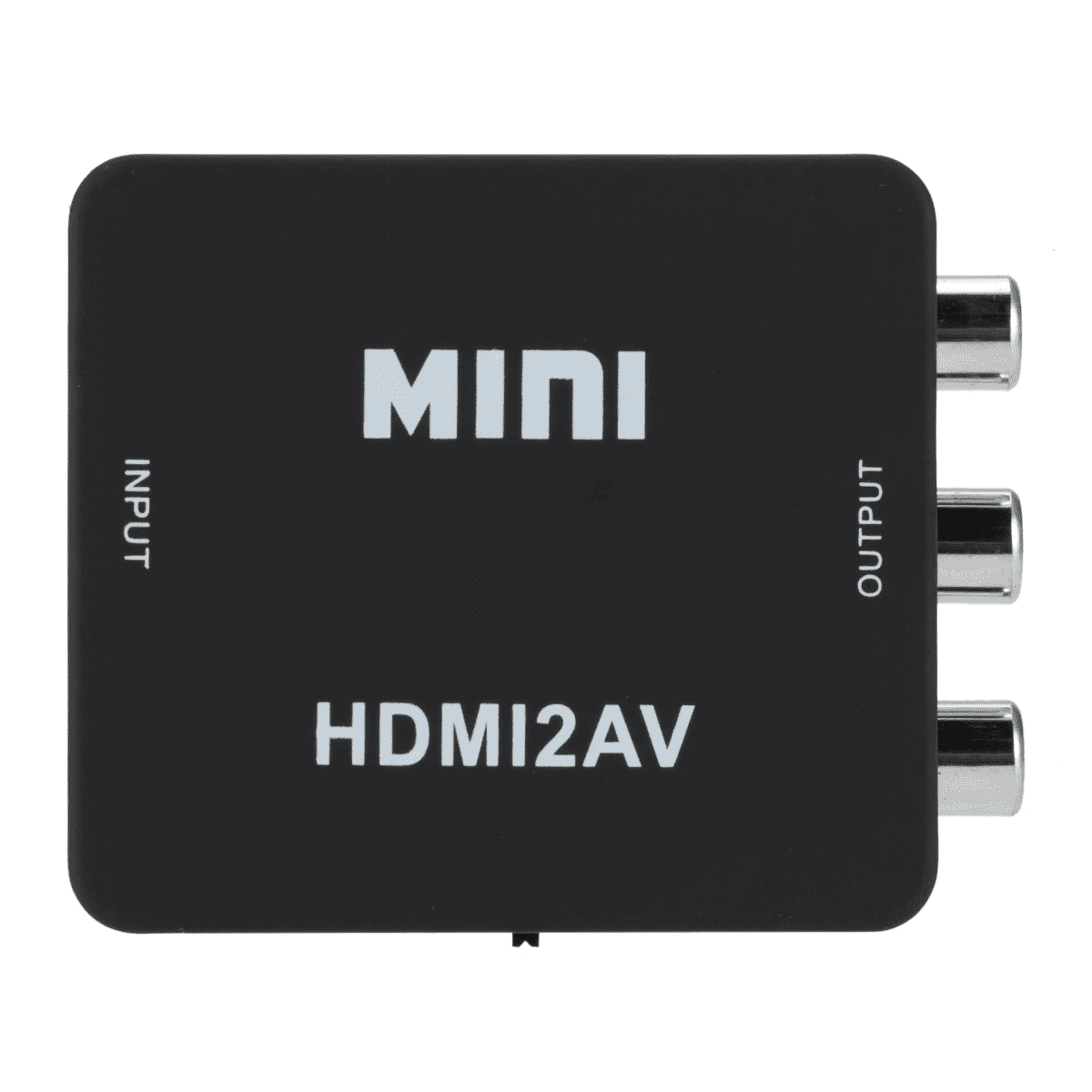 1080P HDMI-compatible to RCA Converter AV/CVSB L/R Video Box HD 1920*1080 HDMI2AV Support NTSC PAL Output HDMI To AV