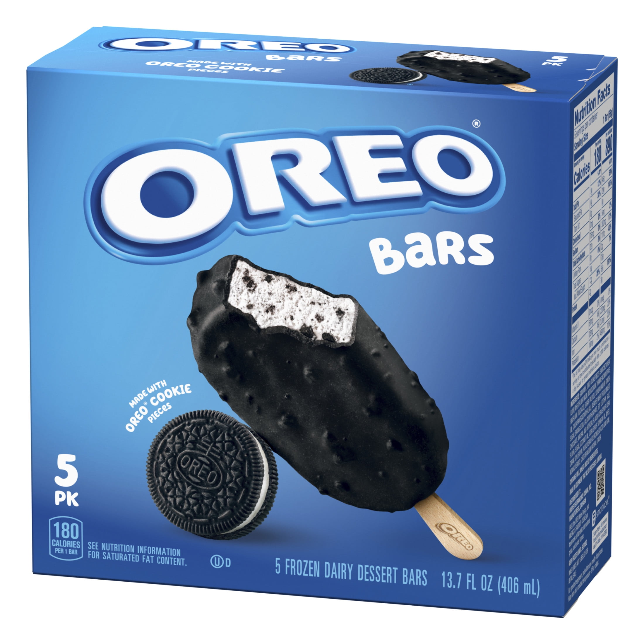 OREO Frozen Dairy Dessert Bars, 5 Count