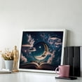 thumbnail image 3 of Diamond Art Kits for Adults, Artistic Starry Sky Moon BookDiamond Painting Kits for Beginners, Frameless Round 5D Full Drill Diamonds Art Pictures Gem Art Crafts Home Decor Gifts, 3 of 8