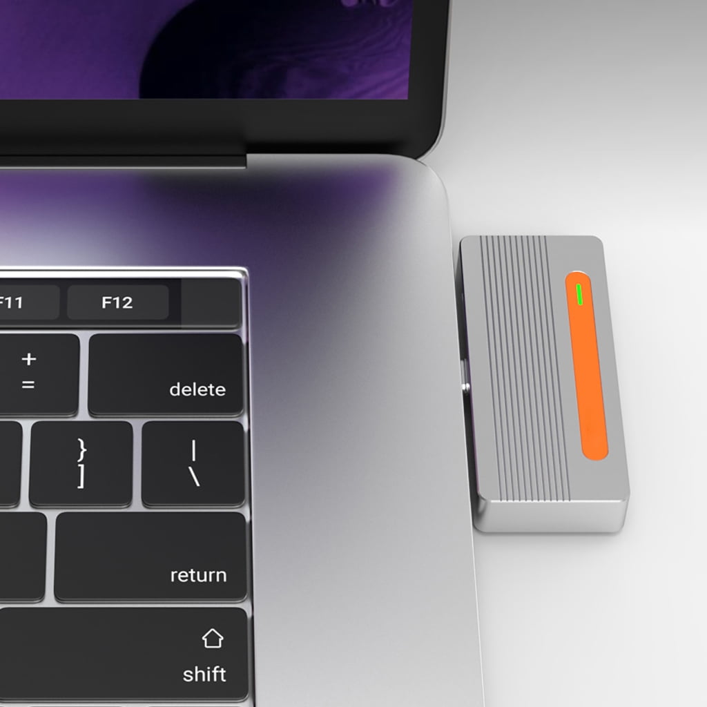 AOOOWER USB C 10Gbps M.2 NVMe SSDs 2230 Enclosure Adapter with Aluminum Case 4k/60hz