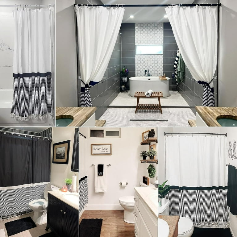 Modern Bathroom Curtain Ideas