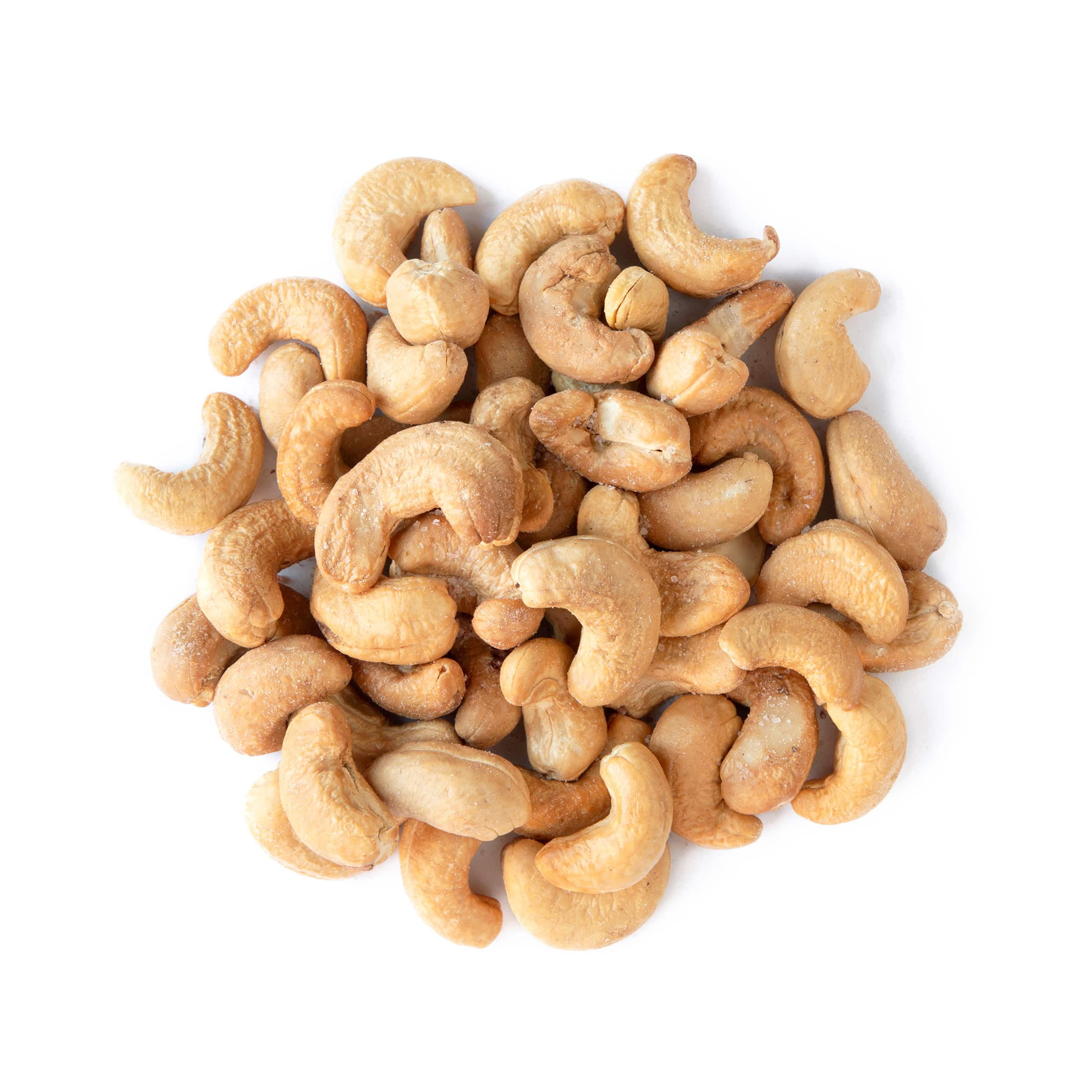 Organic Dry Roasted Whole Cashews with Himalayan Salt, 2 Pounds — Non-GMO, Kosher, Vegan — by Food to Live