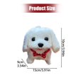 thumbnail image 3 of Jouets de Vacances pour Poupées, Rencontrez Votre Nouvel Ami : le Chiot Robot Interactif! Chiens Compagnons Marron et Blanc avec Mouvements Réalistes, Réponses Émotionnelles et Capteurs pour Poupée en Peluche FunA, 3 of 6
