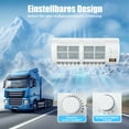thumbnail image 5 of Truck Mounted Air Conditioner with 22525 BTU/h Cooling, Adjustable Wind Speed, Low Noise, 100W Power, Compact Design for Easy Installation and Cleaning in Your Vehicle, 5 of 7