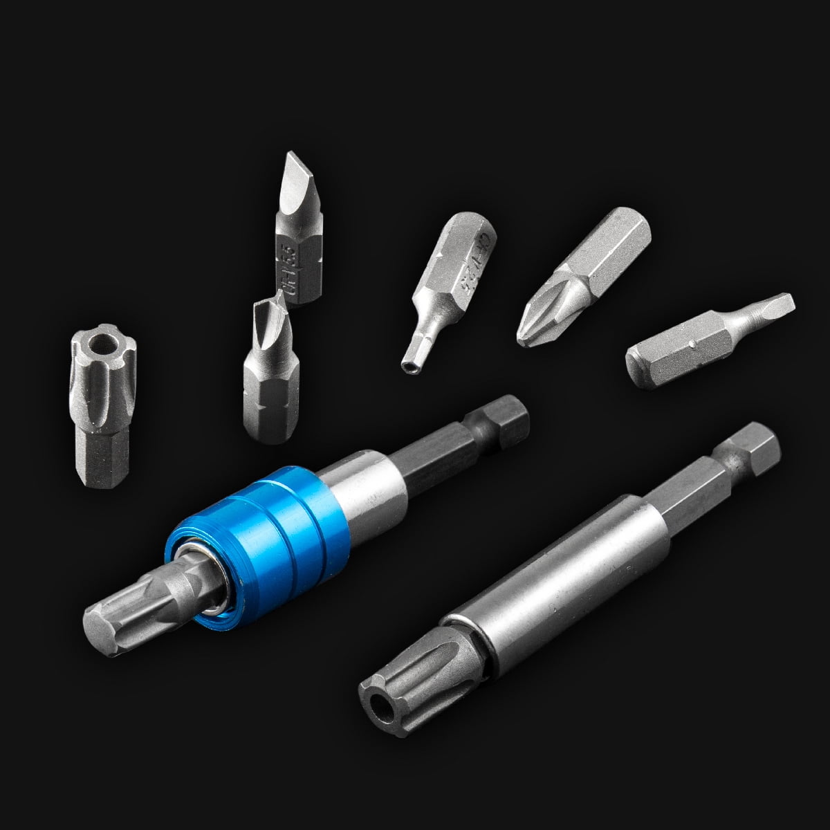 Stark USA 148PC Master Security Bit Set, Phillips, Robertson, Tamper, Hex & Torx Bits, Specialty Bits, and More – Bit Set Includes Bit Holder/Coupler For Maximum Versatility
