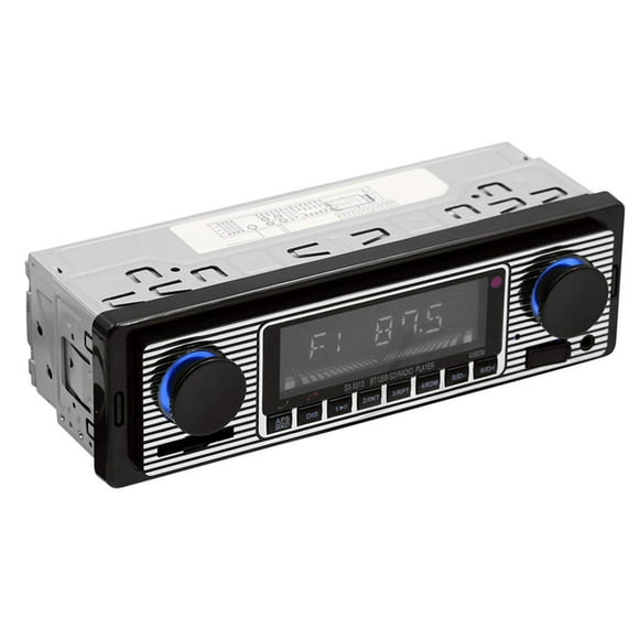 Receptor estéreo para coche ANER Reproductor de radio FM Bluetooth retro