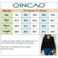 thumbnail image 5 of QINCAO Womens Plus Size Tops Hooded Sweatshirt Crew Neck Pullover Long Sleeve Shirts 1X-5X, 5 of 5