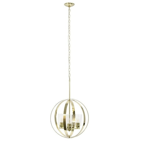 

64 Gold Hanging Globe Glass Hanging Pendant Ceiling Light Fixture