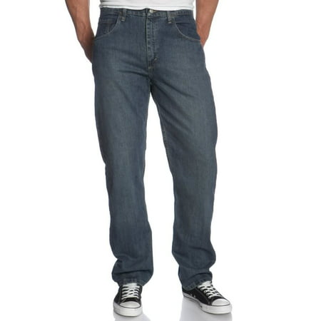 Genuine Wrangler Men's Relaxed Fit Jean,Mediterranean,40x32 | Walmart ...