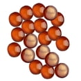 thumbnail image 4 of Juego de 20 cuentas de piedras preciosas naturales de cabujón plano para bricolaje Ágata, 4 of 5