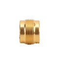 thumbnail image 3 of Adaptateur de filetage de micro 5 pièces, 3/8 po femelle vers 5/8 po mâle, doré, pour bras de suspension de support de microphone, 3 of 4