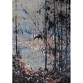 thumbnail image 1 of Ahgly Company Machine Washable Indoor Rectangle Industrial Modern Oil Black Area Rugs, 5' x 8', 1 of 7
