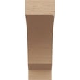 thumbnail image 2 of 4"W x 8"D x 12"H Classic Moab Rough Cedar Woodgrain TimberThane Corbel, Primed Tan, 2 of 6