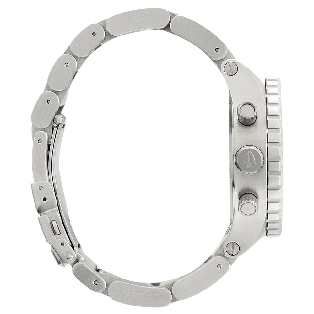 Nixon Men's 42-20 A037000 Silver Stainless-Steel Quartz Fashion