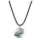 thumbnail image 2 of Collar redondo de cuentas de piedra de cristal Collar en espiral de la jaula Colgantes Joyería Collares de piedras preciosas y colgantes, 2 of 5