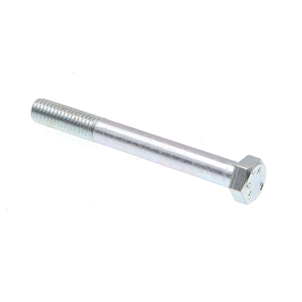Hex Bolts, 3/8 in.16 X 31/2 in., A307 Grade A Zinc Plated Steel, 25