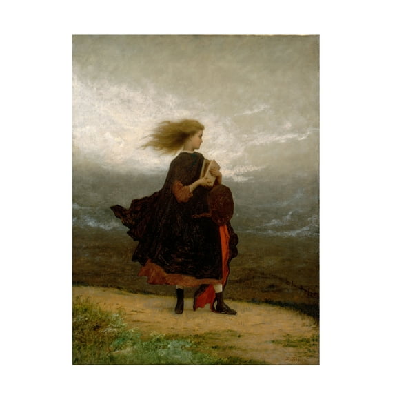Eastman Johnson 'The Girl I Left Behind Me 2' Canvas Art