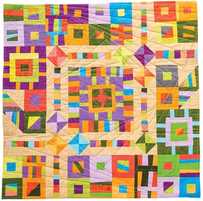 Adventures in Improv Quilts: Master Color, Design &amp; Construction, (Paperback)