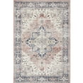 PureCozy 5'x7' Vintage Distressed Rug for Living, Bedroom, Dining Room
