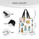 thumbnail image 3 of Balery Colorful Insects Bolsa de Mano para Mujeres con Cremallera, Bolsa de Gimnasio con Compartimentos, Bolsa para Laptop, Bolsa para Trabajo, 3 of 7