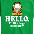 thumbnail image 3 of Garfield - Hello Go Home Now - Men's Short Sleeve Graphic T-Shirt, 3 of 5