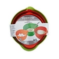 thumbnail image 5 of Farberware Classic Set of 3 Plastic Mixing Bowls in Assorted Colors, 5 of 10
