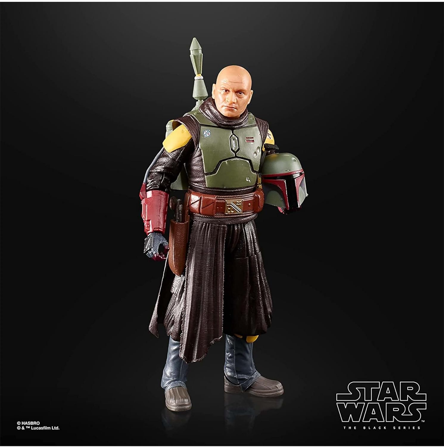 Star Wars The Black Series Boba Fett Throne Room Toy, Plastic, Black/Green/Red, 6 in