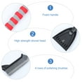 thumbnail image 4 of LEORX 1Pc Detachable Snow Shovel with Brush for Car Red Lightweight Easy Storage, 4 of 5