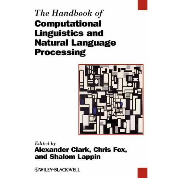 Blackwell Handbooks in Linguistics Handbook Computational Linguistics, Book 52, (Hardcover)