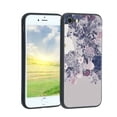 thumbnail image 1 of Compatible with iPhone SE 2022 Phone Case, Floral-11 Case Men Women, Flexible Silicone Shockproof Case for iPhone SE 2022, 1 of 1