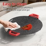 AORAN KITCHEN Indoor Grills Electric Smokeless – Nonstick Griddle for Use, Compact & Versatile Cooking for Steaks, Pancakes, and BBQ