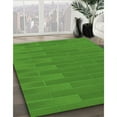 thumbnail image 2 of Ahgly Company Indoor Square Patterned Green Apple Green Area Rugs, 4' Square, 2 of 6
