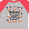thumbnail image 4 of Inktastic Welcome to the Herd with Cute Black and White Holstein Cows Boys or Girls Toddler T-Shirt, 4 of 5