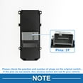 thumbnail image 4 of Interruptor de ventana eléctrica Unique Bargains No.35750TE0A31 Interruptor de control de ventana del lado del conductor delantero izquierdo para Honda Accord 2008-2012 Negro, 4 of 7