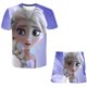 thumbnail image 2 of Verano bebé niño Frozen Elsa Anna ropa niños ropa conjunto para niñas niños camiseta pantalones cortos 2 uds trajes Frozen Casual ropa 5T Gao Jinjia LED, 2 of 2