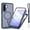 Blue, variant on COAROVER Magnetic Case for Samsung Galaxy A37 with Built-in Screen Protector and Adjustable Wrist Strap,Full-Body Shockproof Matte Back Cover,Green