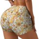 thumbnail image 1 of Balery Groovy Hippie Flower Mushrooms Pantalones cortos de entrenamiento estampados para mujer, sin costuras, ajustados, para gimnasio, yoga, correr, deportes, ejercicio activo, fitness.-X-Large, 1 of 8