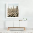 thumbnail image 2 of Downtown from Coit Tower 01 - San Francisco California Photography White Framed Wall Art Print 30 x 40 inches, 2 of 3