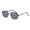 Black frame grey, variant on Steampunk Sunglasses for Men and for Women Lightweight Alloy Frame Fashion Eyewear Small Frame with Side Bag Design and