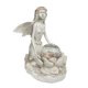 thumbnail image 1 of Escultura de figura de ángel de niña de hadas, escultura de niña de hadas luminosa de resina con alas, 1 of 9